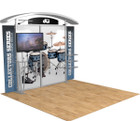 10ft Timberline Pro Media Kit - Pictured here with Straight End Panels 