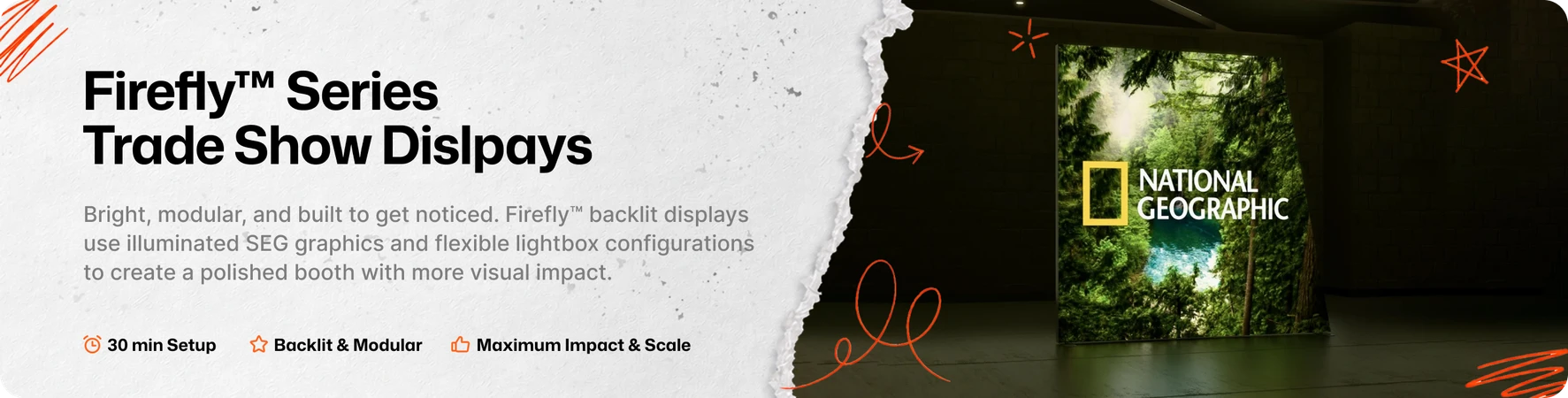 Firefly™ Series Trade Show Displays