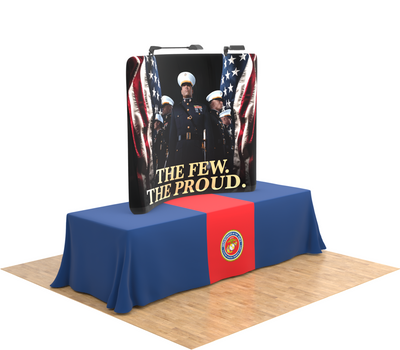 6' Tru-Fit Table Top Trade Show Display will drive home your marketing message at your next event!