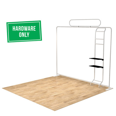 10ft QuickZip Max - Straight - Hardware Only