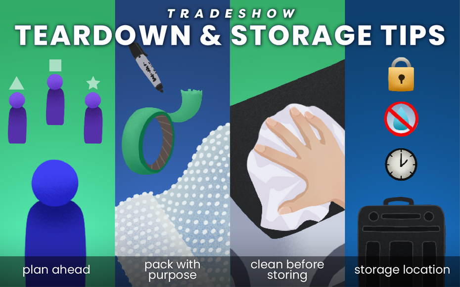Teardown & Storage Tips for Trade Show Booths