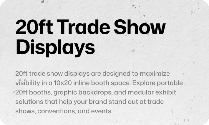20 foot displays