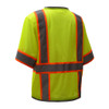  Mesh Safety Vest Zipper Class 3 2701 Back