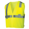 Pyramex Class 2 Hi Vis Lime Safety Vests RVZ2110