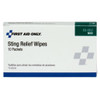 Sting Relief Wipes 10 Per Box