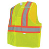 FrogWear® HV High-Visibility Polyester Five-Point Breakaway Safety Vest