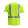 High Viz Class 2 Short Sleeve Jersey T-shirt - back