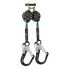 Latitude Pro 7' Dual Web Retractable SRL-P: 9013 BWB, Alu Rebar Hooks 018-5027