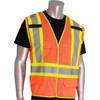 PIP Class 2 Two-Tone X-Back Breakaway Mesh Vest