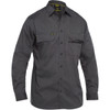 Gray Bisley® X-Airflow™ Long Sleeve Ripstop Work Shirt 400M6490