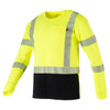FR Hi Vis Black Bottom T-shirt Class 3 TSMAYBC3