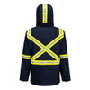 Bizflame Work Insulated FR Parka Navy FR610