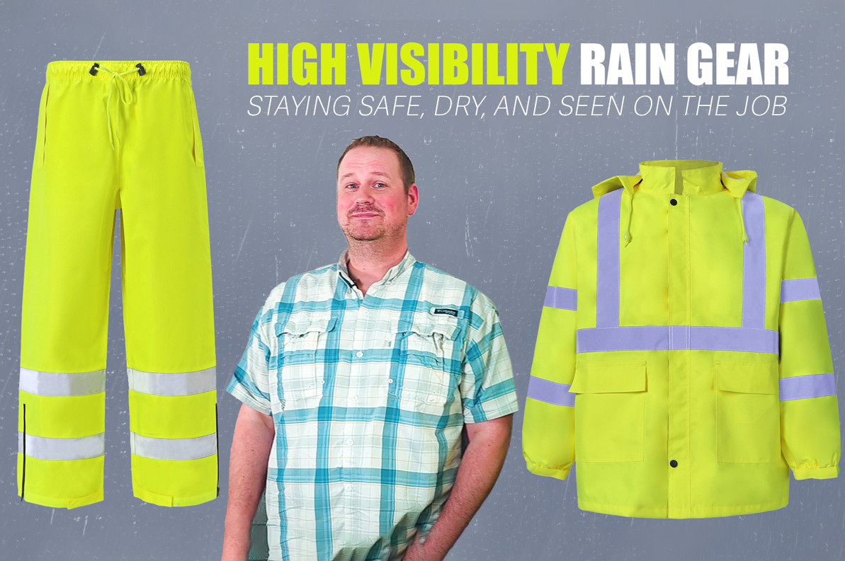 Hi Vis Rain Gear: Staying Safe, Dry, and Seen on the Job