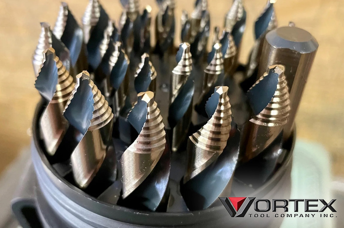 Accuracy Matters and Durability is Non-negotiable with VORTEX-Point™ Drill Bit Set