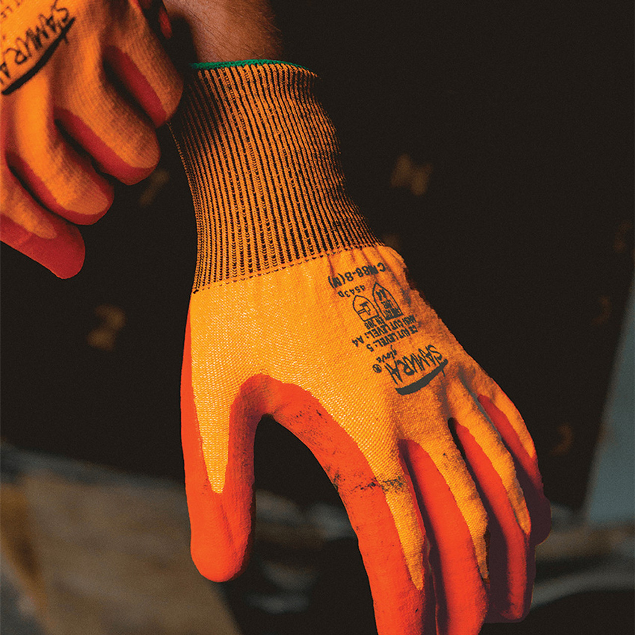 Samurai Glove® High-Visibility Cut Resistant Gloves - CR488