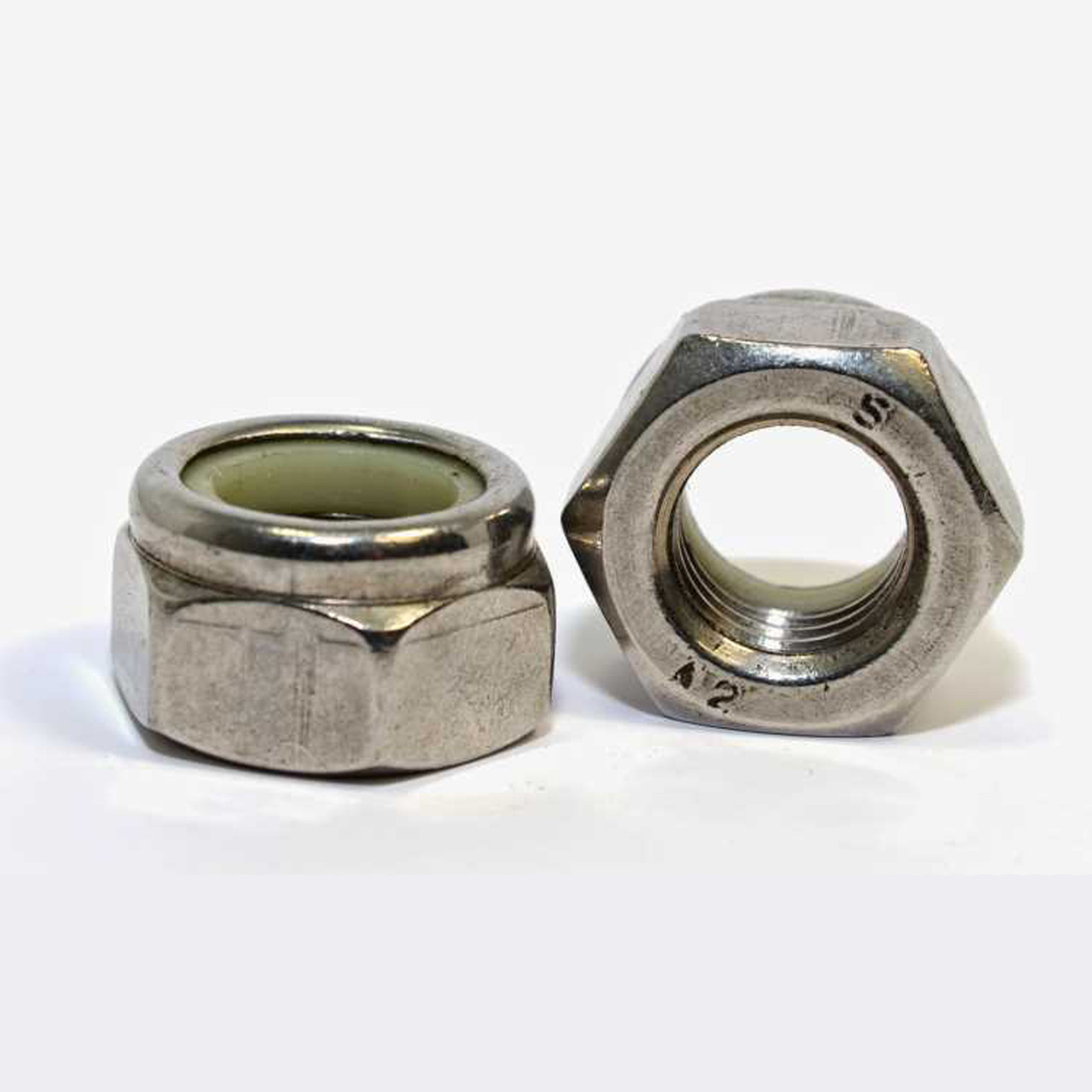Nylon Locknut, Stainless (1/4