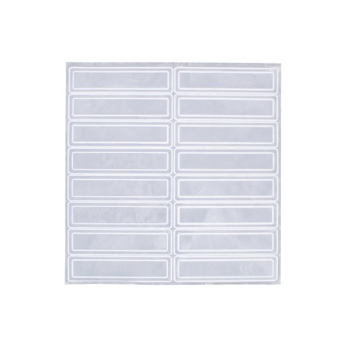 (2) Reflective Hard Hat Stickers - TRAFFIC CONTROL CERTIFIED - Road Construction