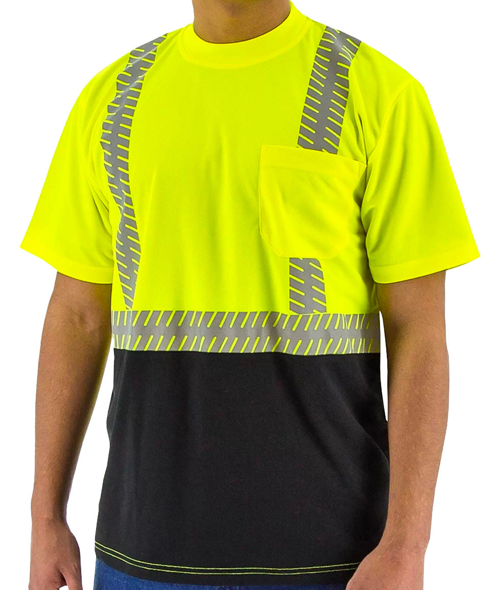 Hi Vis Birdseye Mesh T-Shirt 75-5215 - Main Image