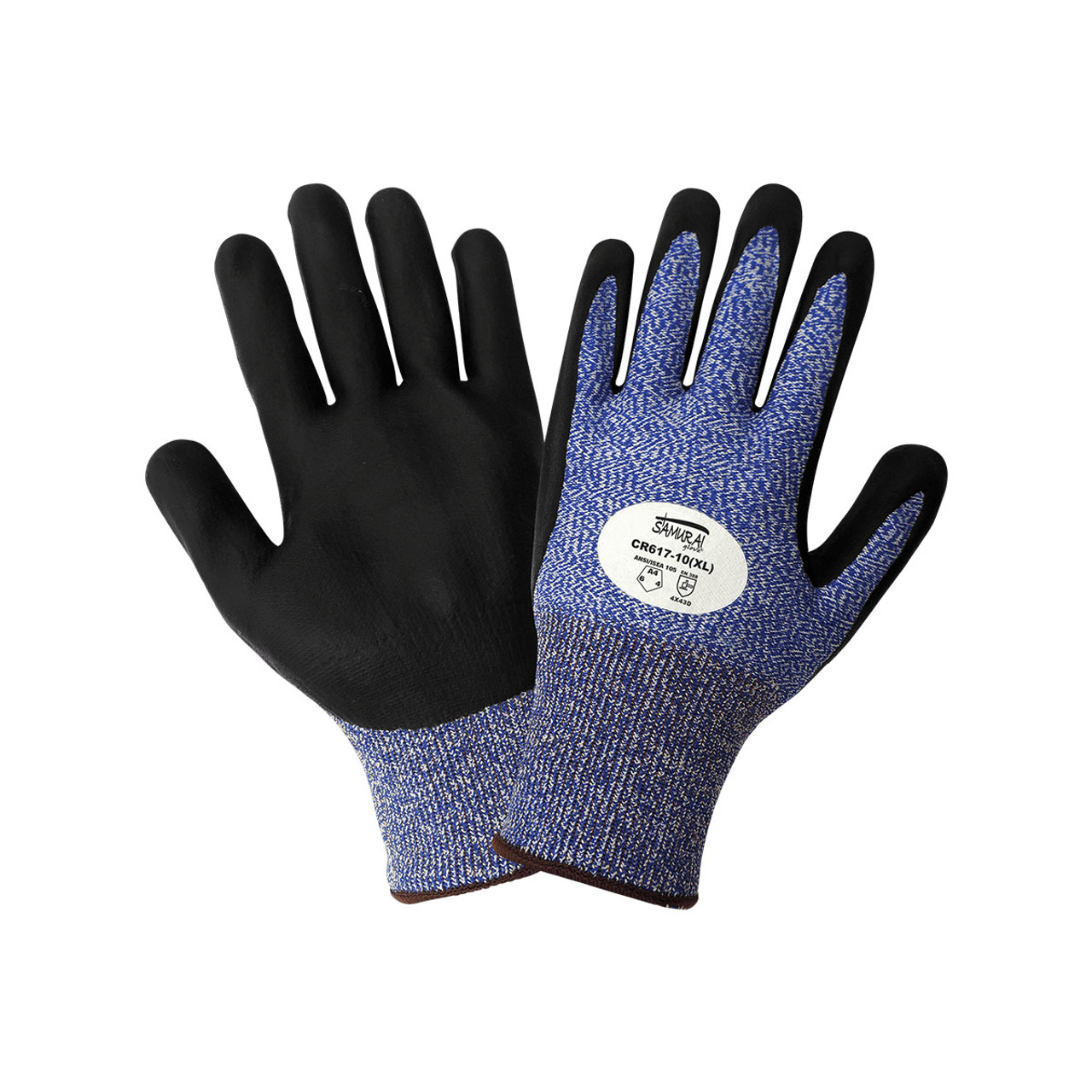 ANSI/ISEA 105-2016 A2 PU Coated CR Gloves