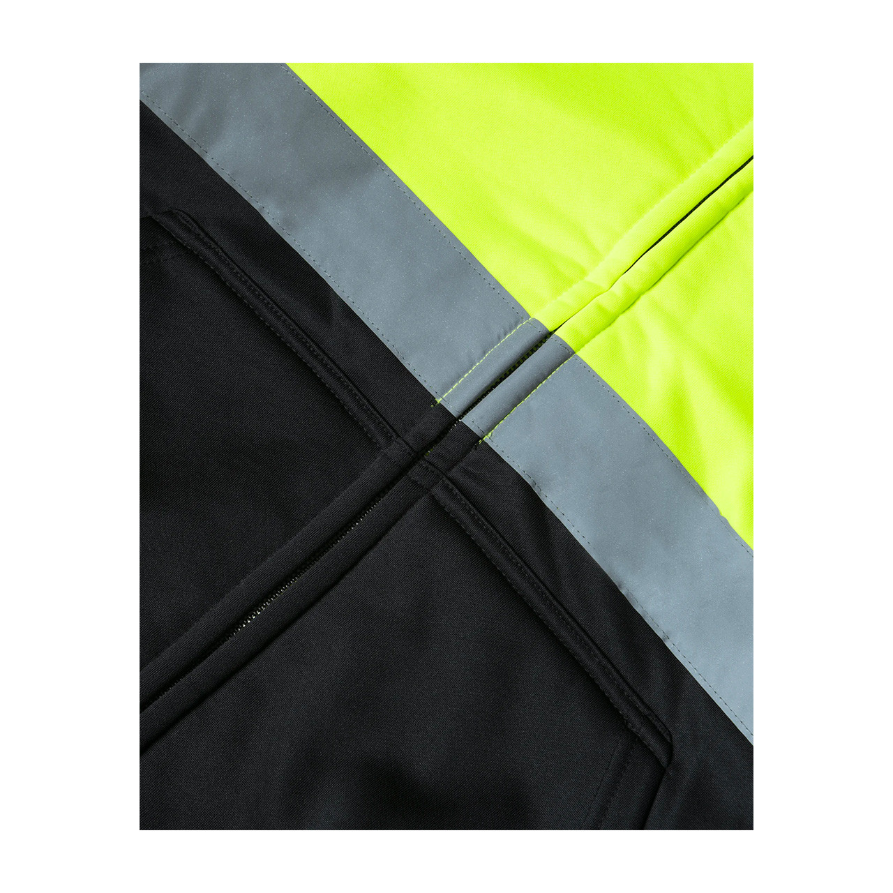 Hi Vis Soft Shell Full Zip Hoodie - UHV425 Utility Pro