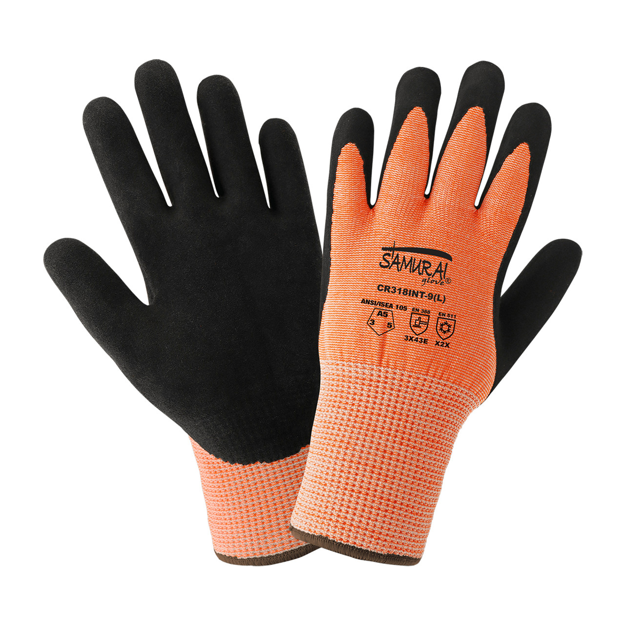 Samurai Glove Cut Abrasion Puncture Resistant Low Temperature Gloves - CR318INT 2x