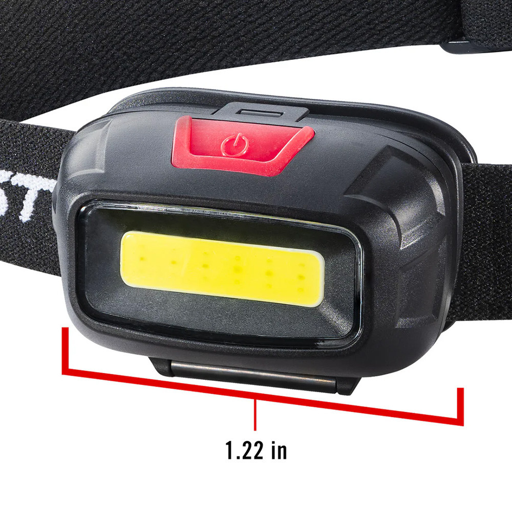 Coast FL13 Headlamp 380 Lumen Dual Color COB Utility Beam 3AAA