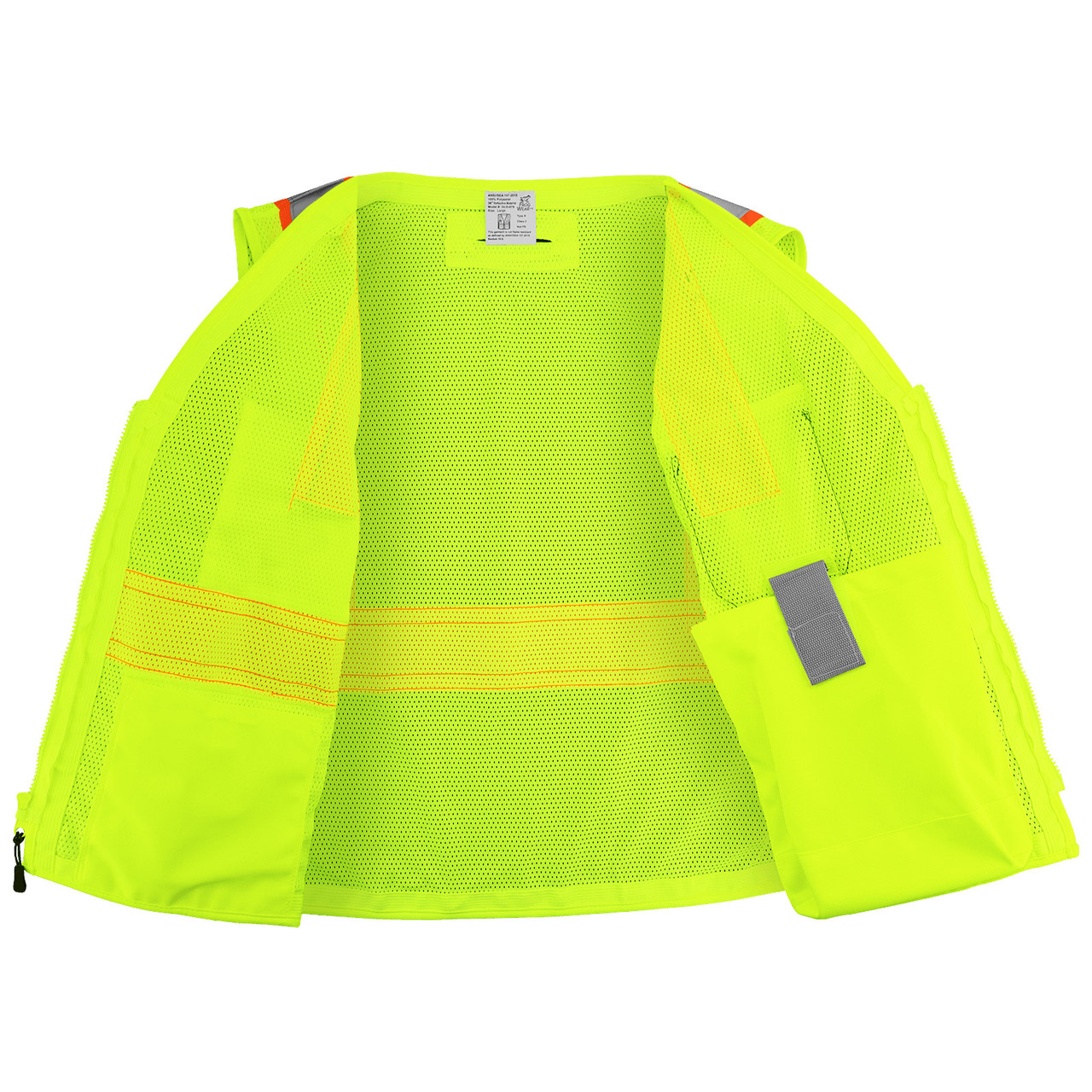 FrogWear® HV Premium High-Visibility Mesh Polyester Surveyors