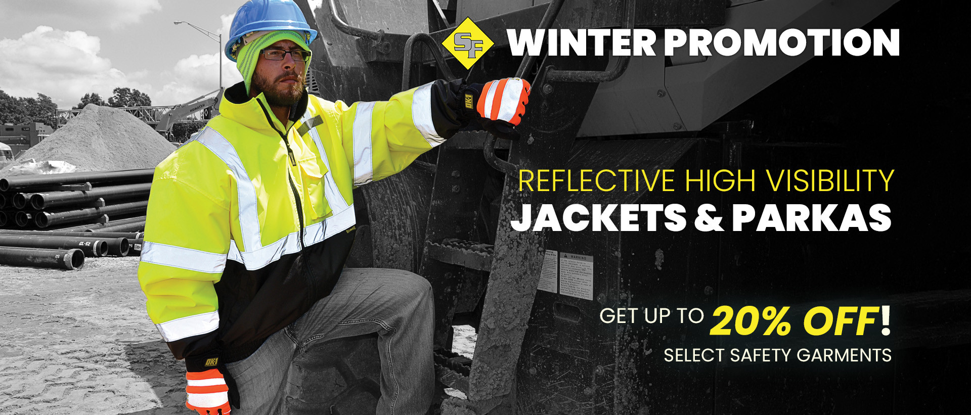 Reflective Jackets and Parkas - Winter promo