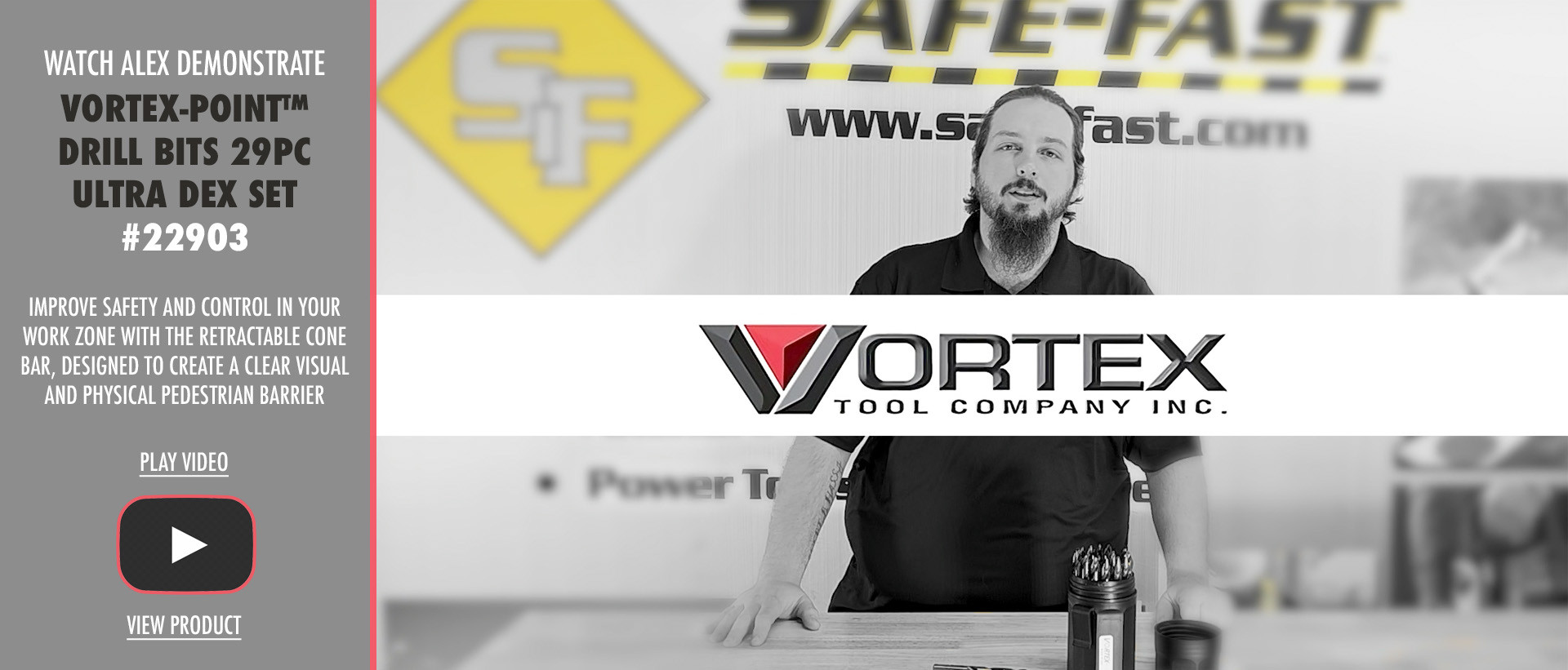 VORTEX-Point™ Drill Bits 29pc Ultra Dex Mechanics Length Set 22903