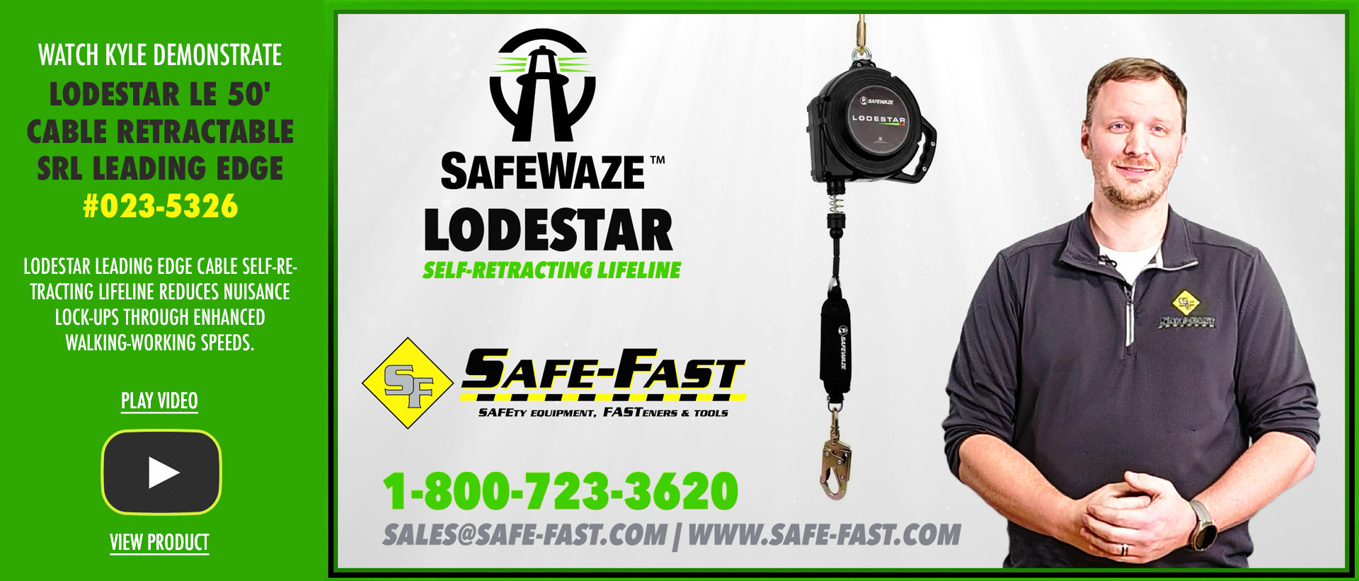 Kyle demonstrates the Lodestar LE 50