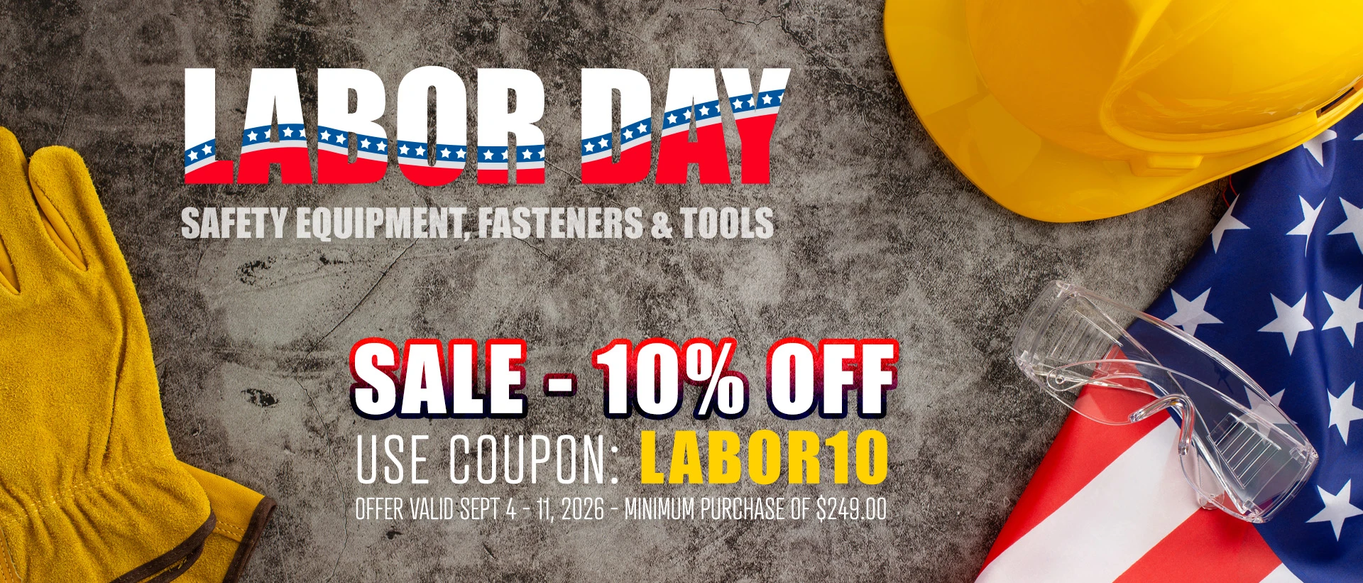 Labor Day Week Long Special Offer