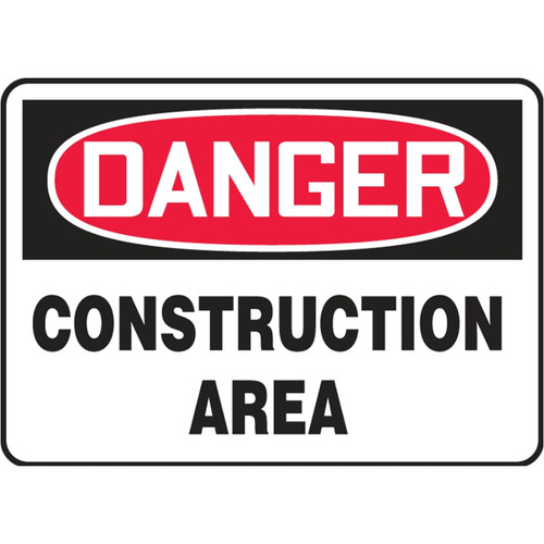 Danger Sign (Construction Area)