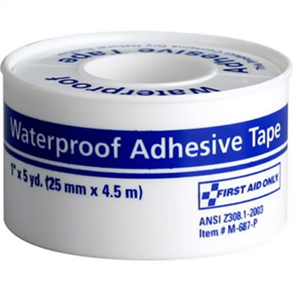 Adhesive Waterproof First Aid Tape  1/2" - 1" X10 Yd