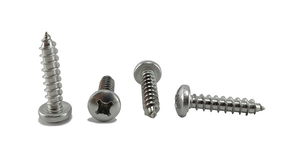 Sheet Metal Screws, Phillips Pan Head (Stainless)