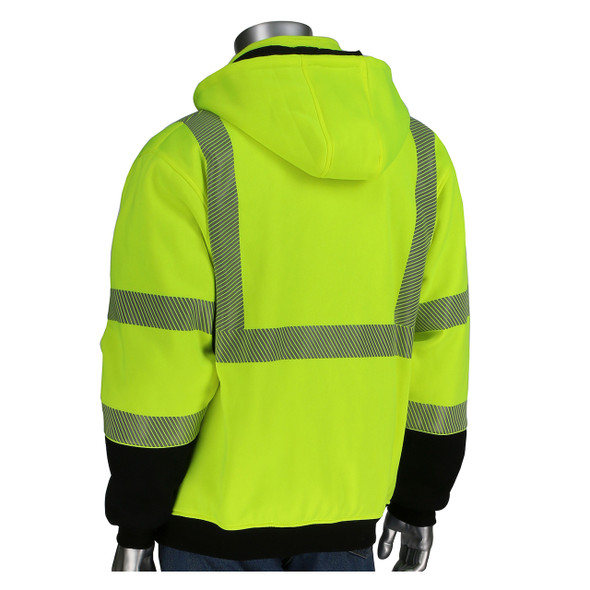 ANSI Class 3 Quarter-Zip Hooded Sweatshirt MAX652