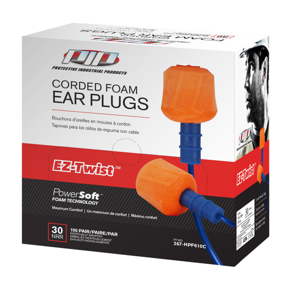 EZ-Twist Ear Plugs Uncorded - HPF610