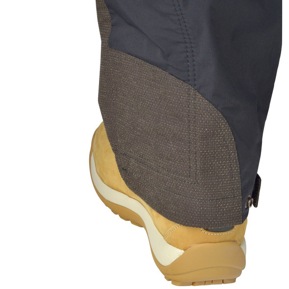 adjustable ankle snaps and a 5ply protective layer