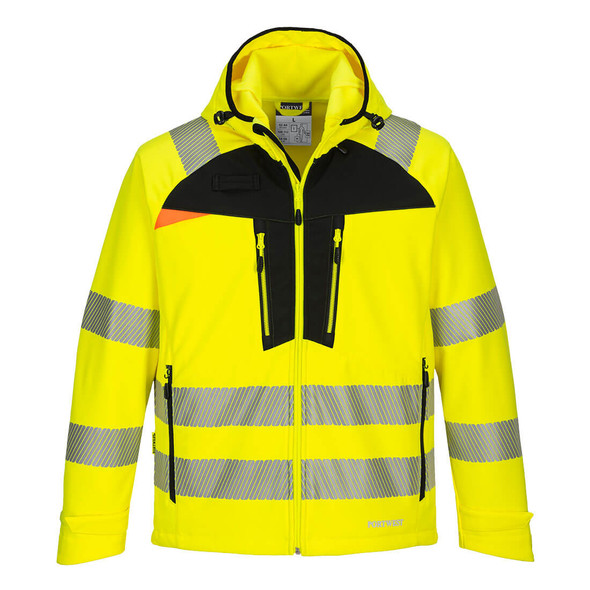 Portwest DX4 Hi-Vis Softshell Jacket DX475