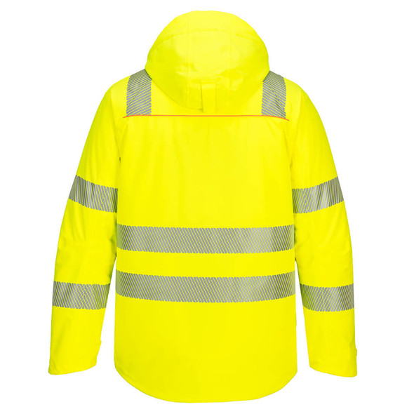 Portwest DX4 Hi-Vis Winter Jacket Yellow