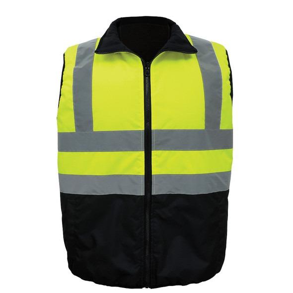 HV Reversible Insulated Safety Vest GLO-V1