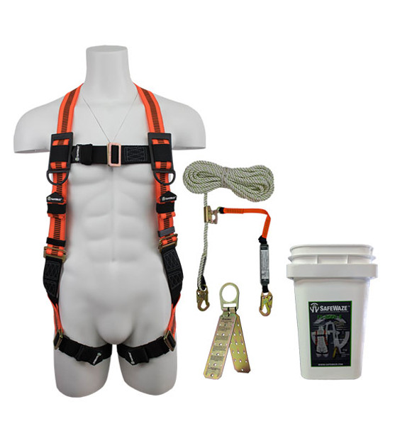 Roofers Kits FS-ROOF-E is a Fall Protection Roofing Kit