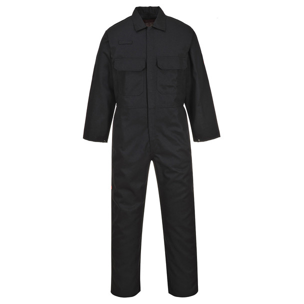 Portwest Bizweld Work FR Coverall Navy - UBIZ1