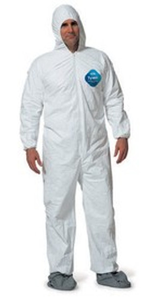 Tyvek Coveralls w/ Hood & Booties