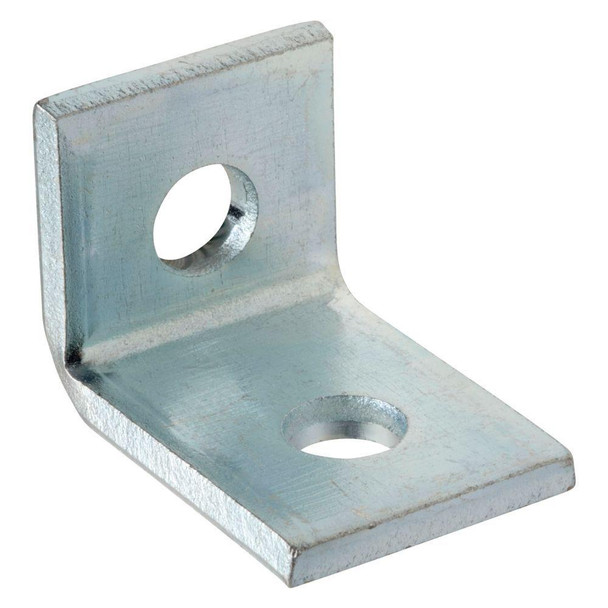 Stainless Steel 2 Hole Corner Angle w/ 1/2" Holes