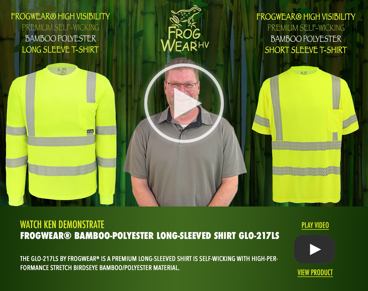 What’s the Deal with Bamboo in a Hi Vis Safety Shirt? Ken Explores the GLO-217