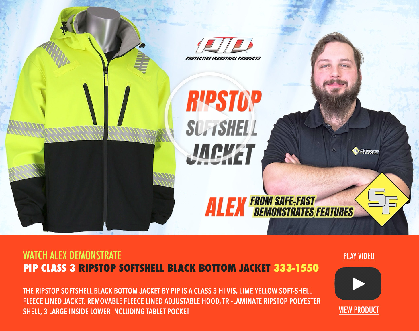 PIP-Ripstop Softshell Jacket-Alex