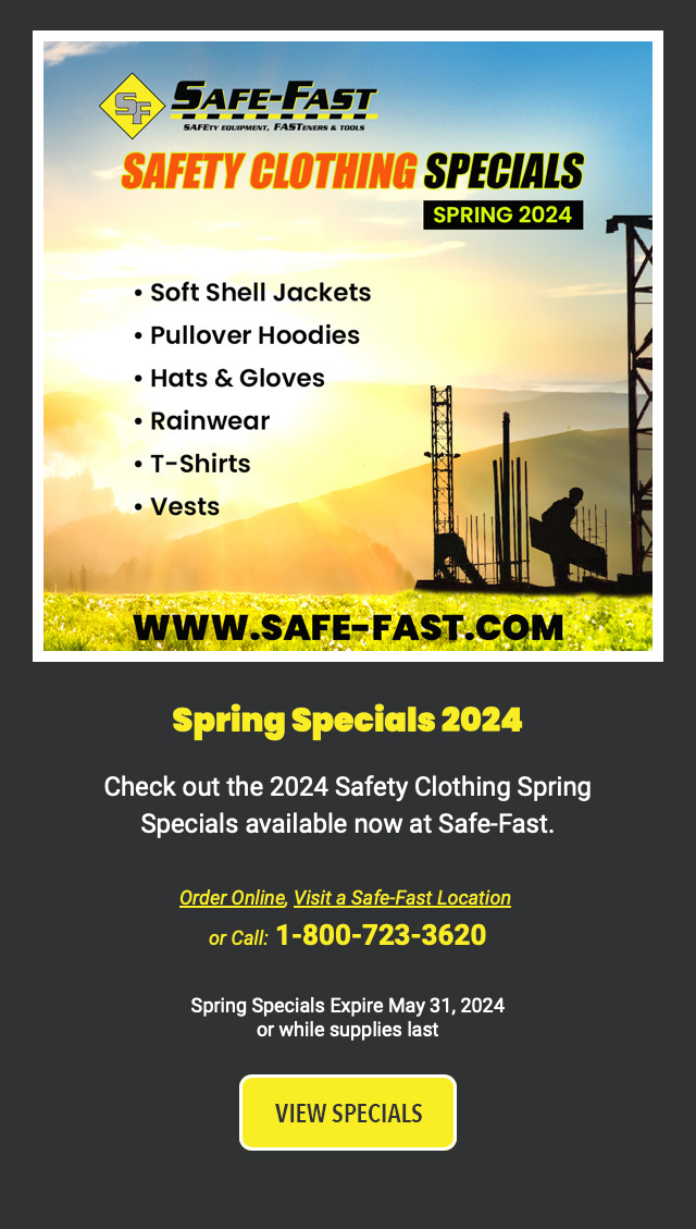 Safety Clothing Specials