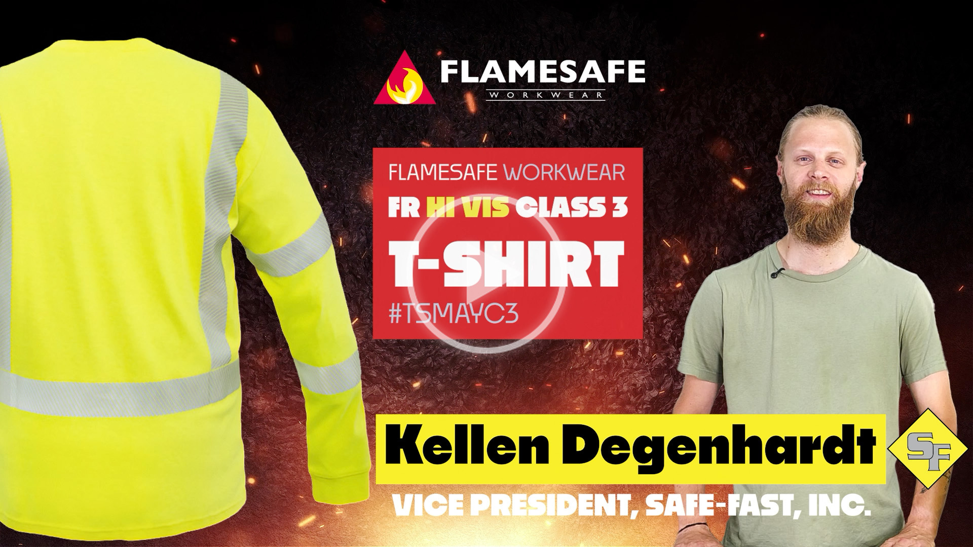 Kellen presents Flamesafe Class 3 T-Shirt