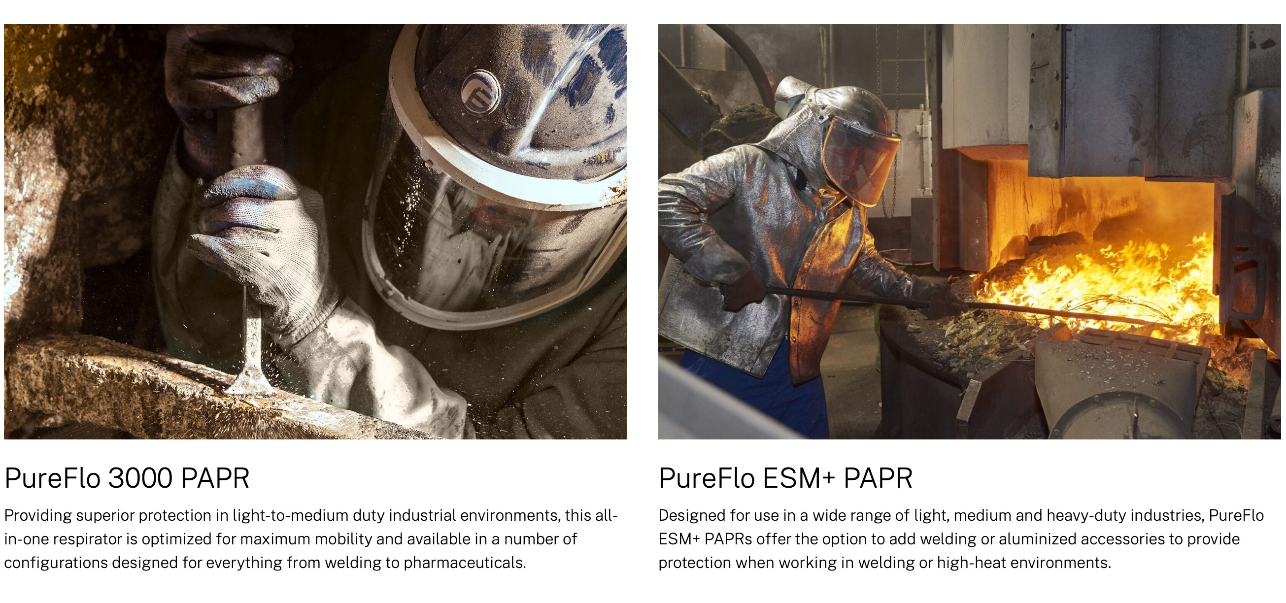 PureFlo PAPRs