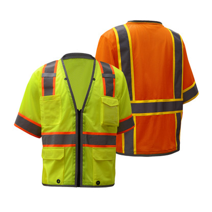 Safety Vest Zipper Class 3